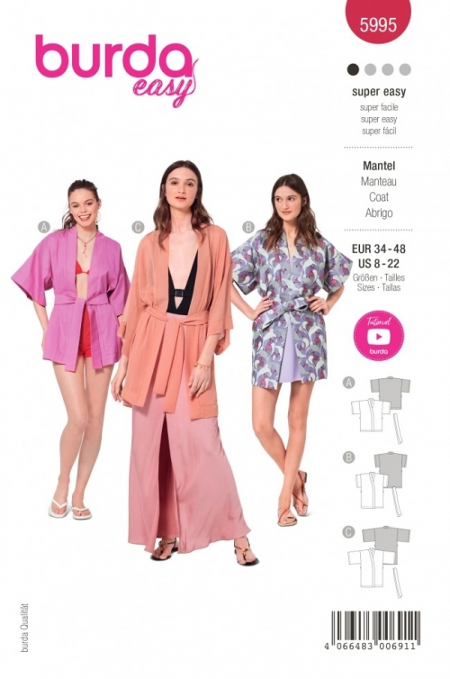 Burda Paper Sewing Pattern 5995
