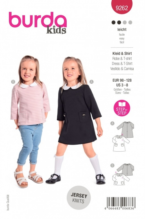 Burda Paper Sewing Pattern 9262