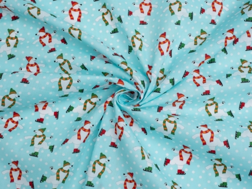 Printed Polycotton Fabric Day
