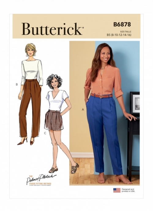 Butterick Paper Sewing Pattern 6878