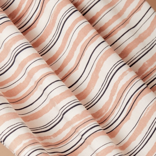 Atelier Brunette Flow Viscose Challis Fabric Off White