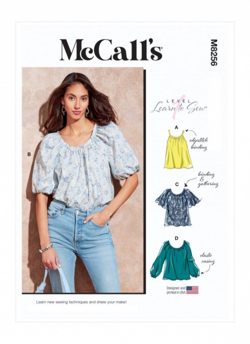 McCalls Paper Sewing Pattern 8256