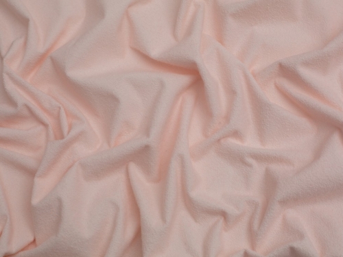 Minerva Core Range Laminated Terry Towelling Fabric Pink