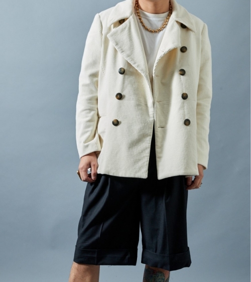 DP Studio Paper Sewing Pattern Mens Pea Coat