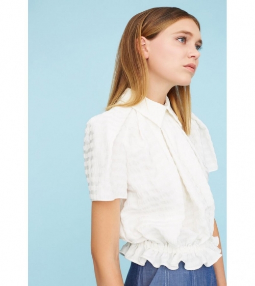 DP Studio Paper Sewing Pattern Box Pleat Blouse