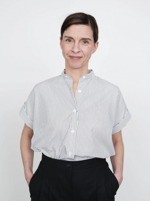 The Assembly Line Paper Sewing Pattern Cap Sleeve Shirt