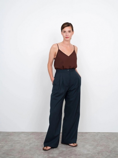The Assembly Line Paper Sewing Pattern High Waisted Trousers