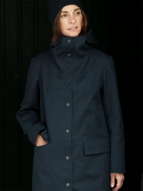 The Assembly Line Paper Sewing Pattern Hoodie Parka