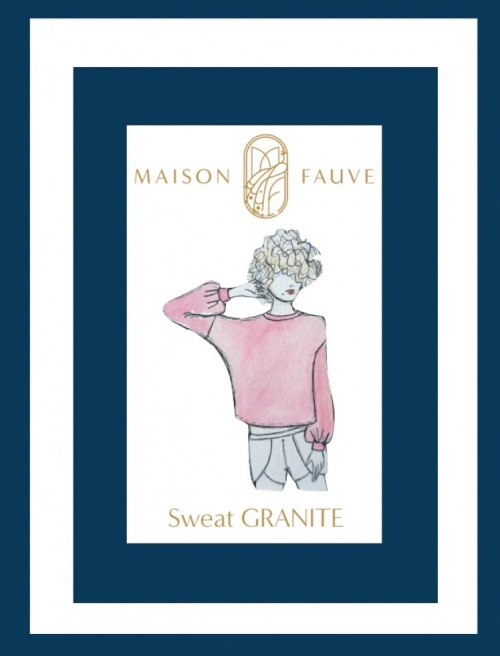 Maison Fauve Paper Sewing Pattern Granite Sweater