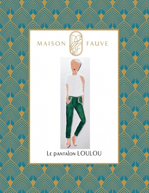 Maison Fauve Paper Sewing Pattern Loulou Cigarette Pants