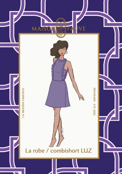 Maison Fauve Paper Sewing Pattern Luz Dress & Jumpsuit