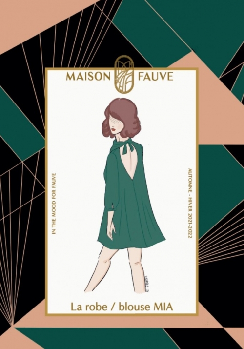 Maison Fauve Paper Sewing Pattern Mia Dress & Blouse