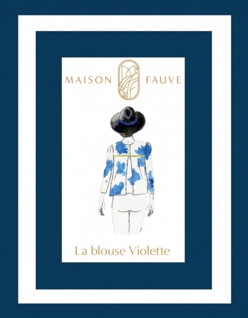 Maison Fauve Paper Sewing Pattern Violette Blouse