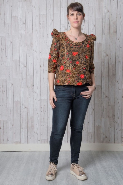 Emporia Patterns Paper Sewing Pattern Iris Top