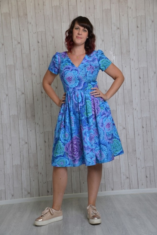 Emporia Patterns Paper Sewing Pattern Lotta Dress