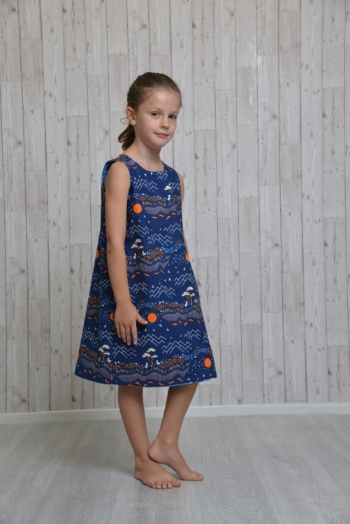 Emporia Patterns Paper Sewing Pattern Reversible Dress
