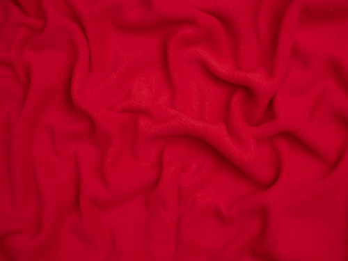 Minerva Core Range Polar Fleece Fabric Bright Red