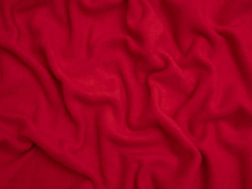 Minerva Core Range Polar Fleece Fabric Cherry Red