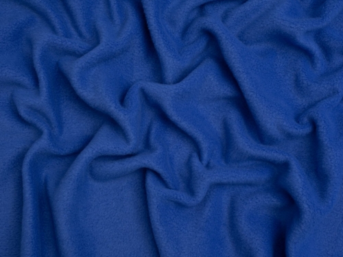 Minerva Core Range Polar Fleece Fabric Cobalt Blue