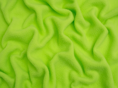 Minerva Core Range Polar Fleece Fabric Neon Green