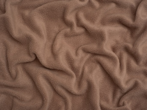 Minerva Core Range Polar Fleece Fabric Mushroom