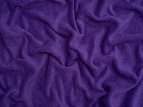 Minerva Core Range Polar Fleece Fabric Royal Purple