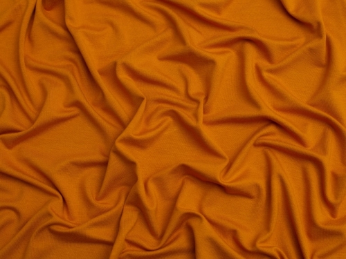 EcoVero Viscose Jersey Stretch Knit Fabric Ochre
