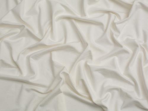EcoVero Viscose Jersey Stretch Knit Fabric Ivory
