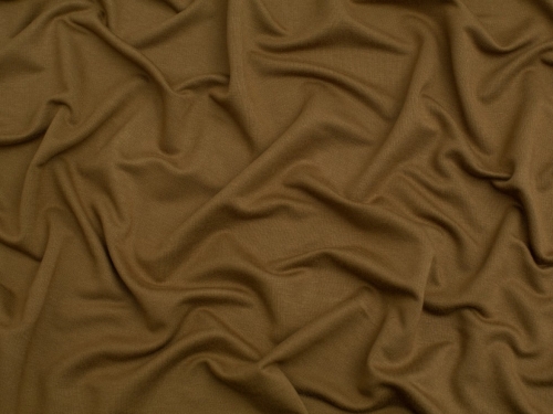 EcoVero Viscose Loop Back Jersey Stretch Knit Fabric Olive Green