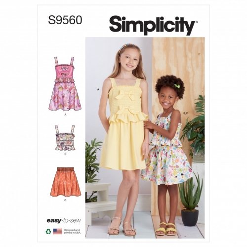 Simplicity Paper Sewing Pattern 9560