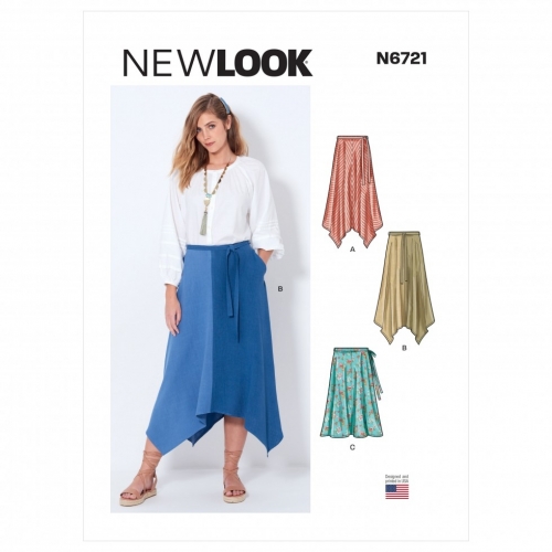 New Look Paper Sewing Pattern 6721