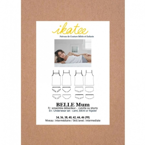 Ikatee Paper Sewing Pattern Belle Underwear