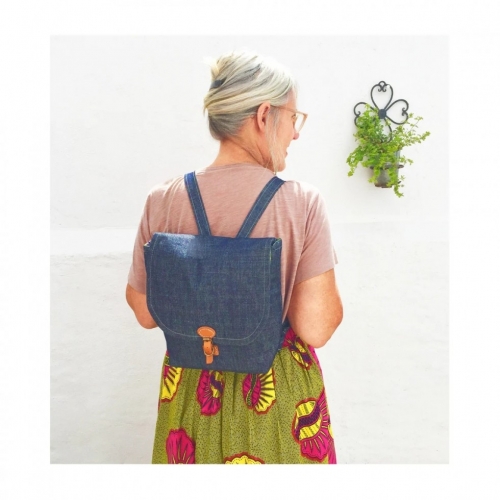 Sewgirl Paper Sewing Pattern Brompton Backpack & Shoulder Bag