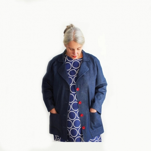 Sewgirl Paper Sewing Pattern Lottie Coat