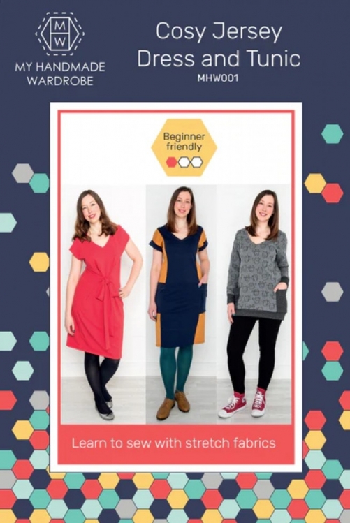 My Handmade Wardrobe Paper Sewing Pattern Cosy Jersey Dress & Tunic