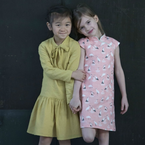 Straight Grain Paper Sewing Pattern Laure Dress