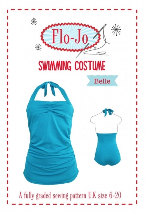 Flo-Jo Paper Sewing Pattern Belle Swimming Costume