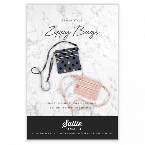 Sallie Tomato Paper Sewing Pattern Zippy Bags