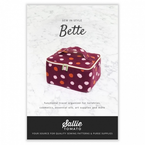 Sallie Tomato Paper Sewing Pattern Bette Travel Organiser