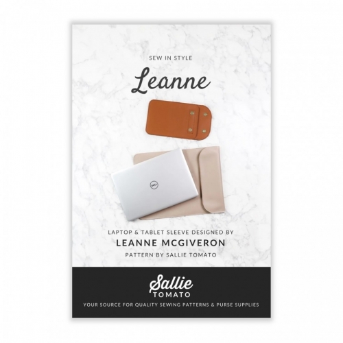 Sallie Tomato Paper Sewing Pattern Leanne Laptop & Tablet Sleeve