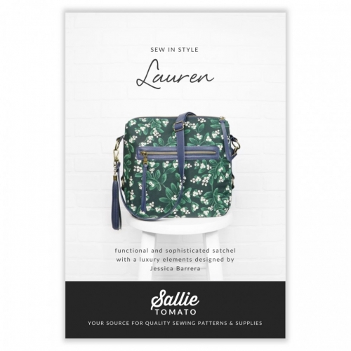 Sallie Tomato Paper Sewing Pattern Lauren Satchel