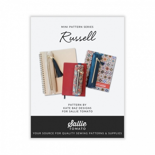Sallie Tomato Paper Sewing Pattern Russell Pencil Case Bag