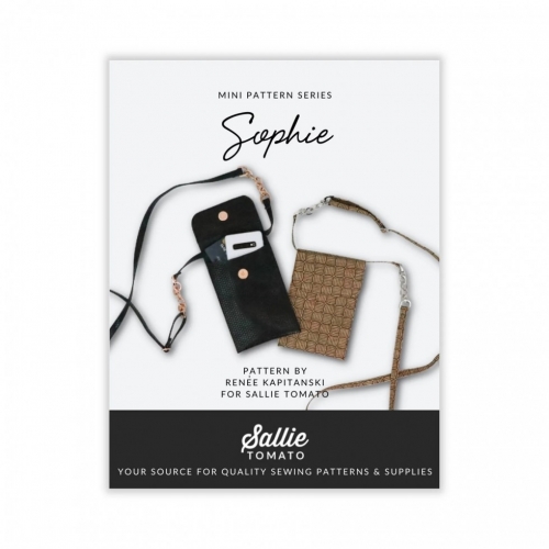 Sallie Tomato Paper Sewing Pattern Sophie Phone & Card Case
