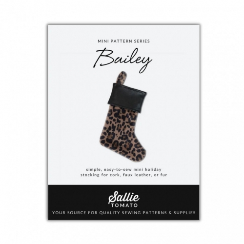 Sallie Tomato Paper Sewing Pattern Bailey Christmas Stocking