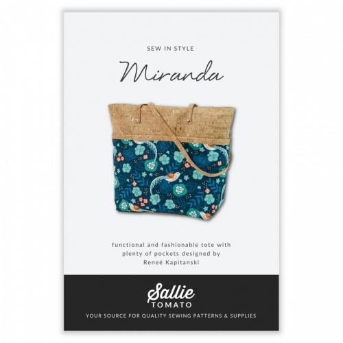 Sallie Tomato Paper Sewing Pattern Miranda Tote