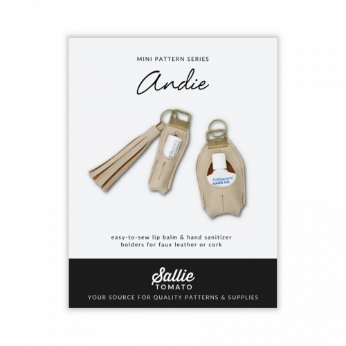 Sallie Tomato Paper Sewing Pattern Andie Balm & Sanitizer Holders