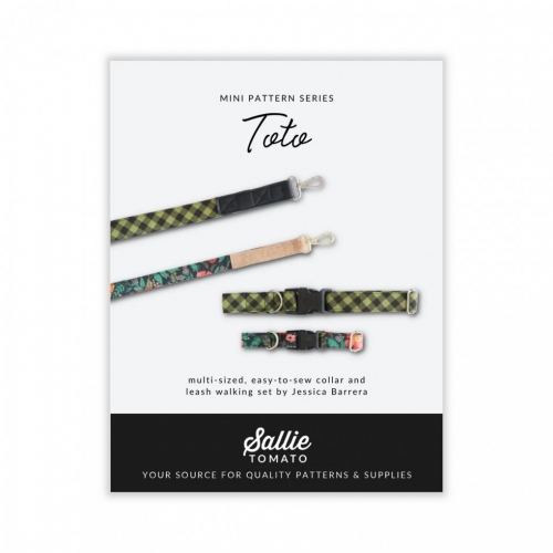 Sallie Tomato Paper Sewing Pattern Toto Collar