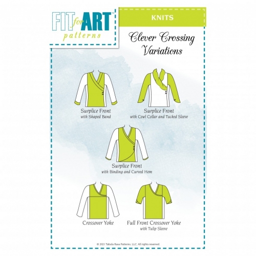 Clever Crossing Variations for Tabula Rasa Knits Paper Sewing Pattern