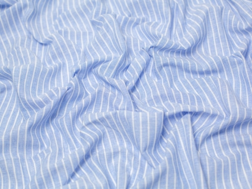 Minerva Core Range Yard Dyed Linen Cotton Fabric Sky Blue