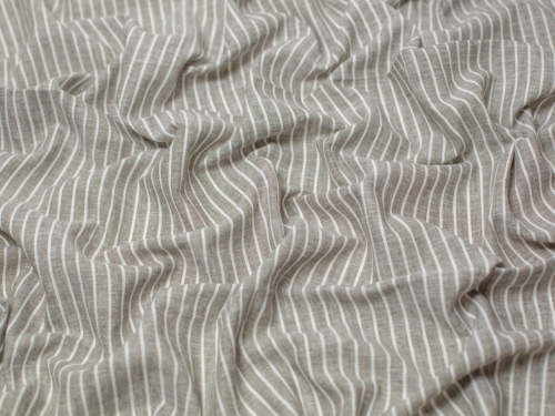 Minerva Core Range Yard Dyed Linen Cotton Fabric Taupe